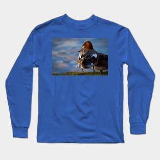 Wigeon enjoying the sunshine Long Sleeve T-Shirt